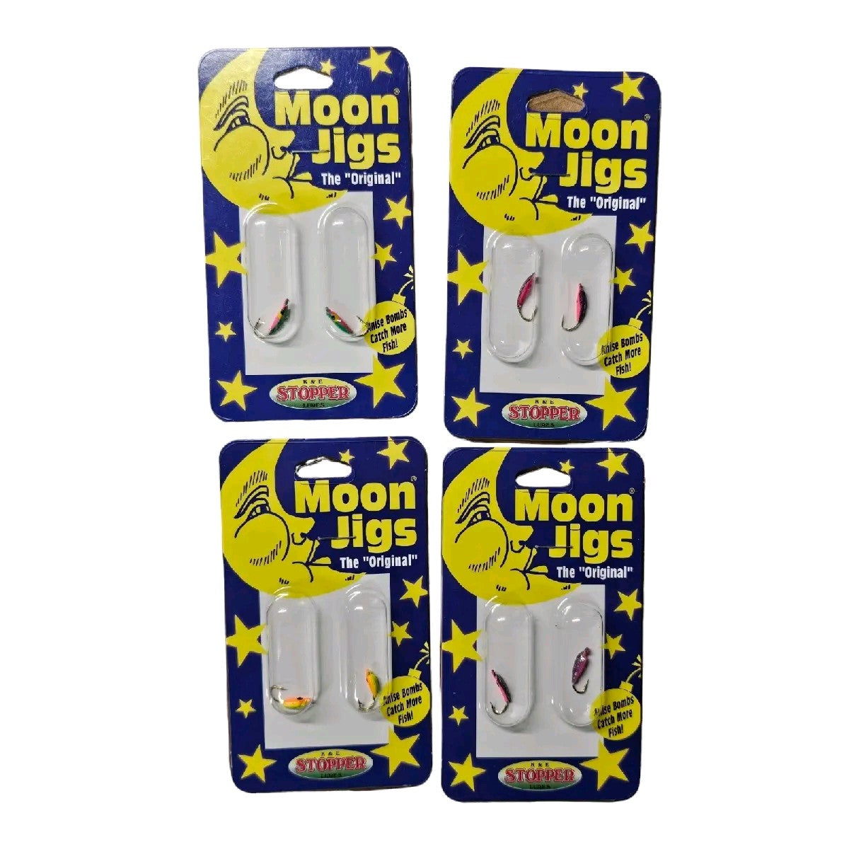 Assorted Moon Jigs - Pack of 2, Random Colors