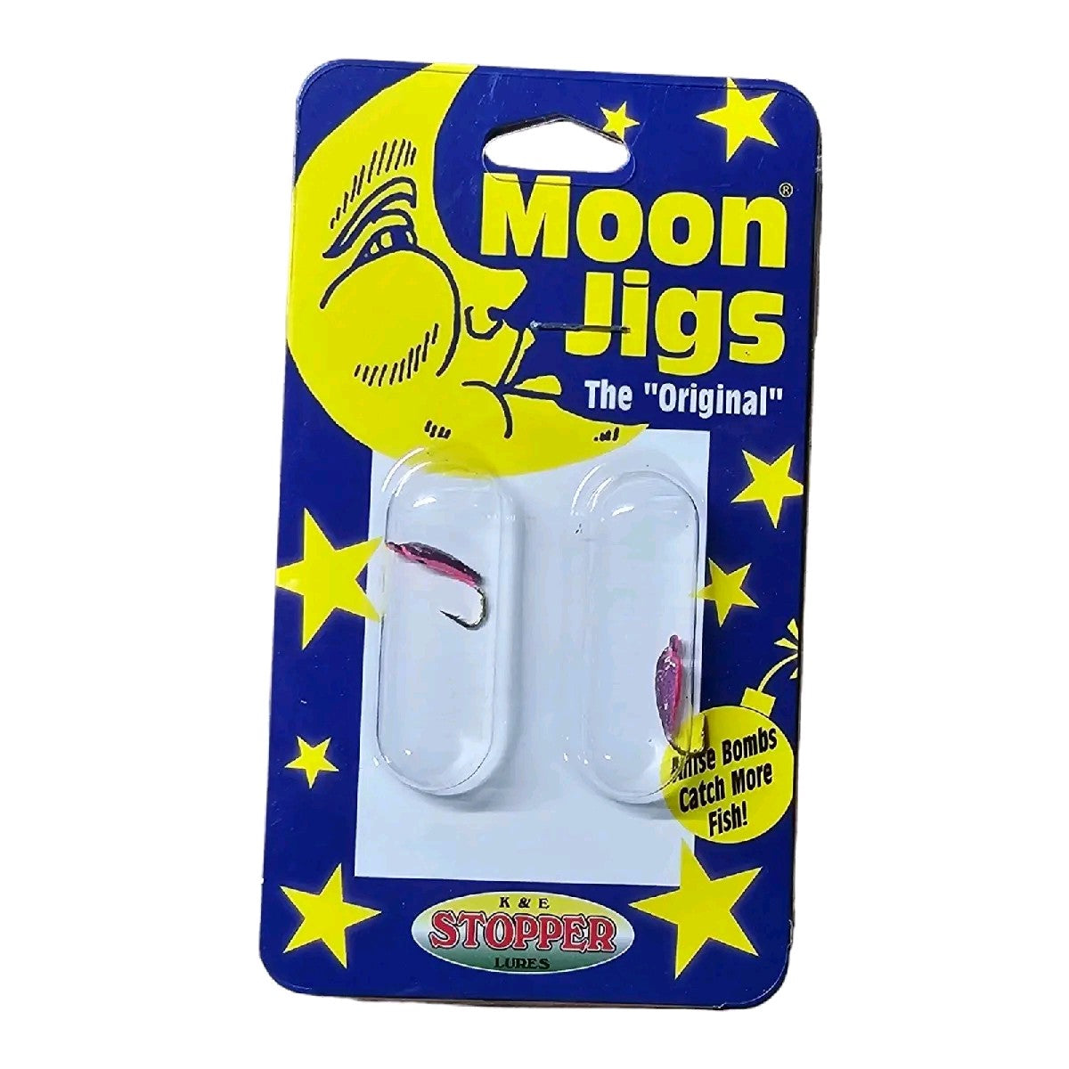 Assorted Moon Jigs - Pack of 2, Random Colors