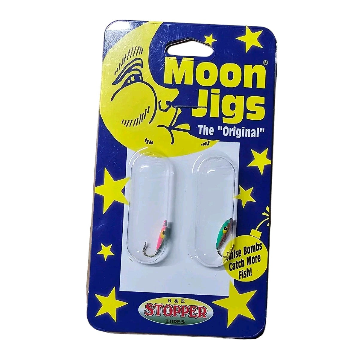 Assorted Moon Jigs - Pack of 2, Random Colors