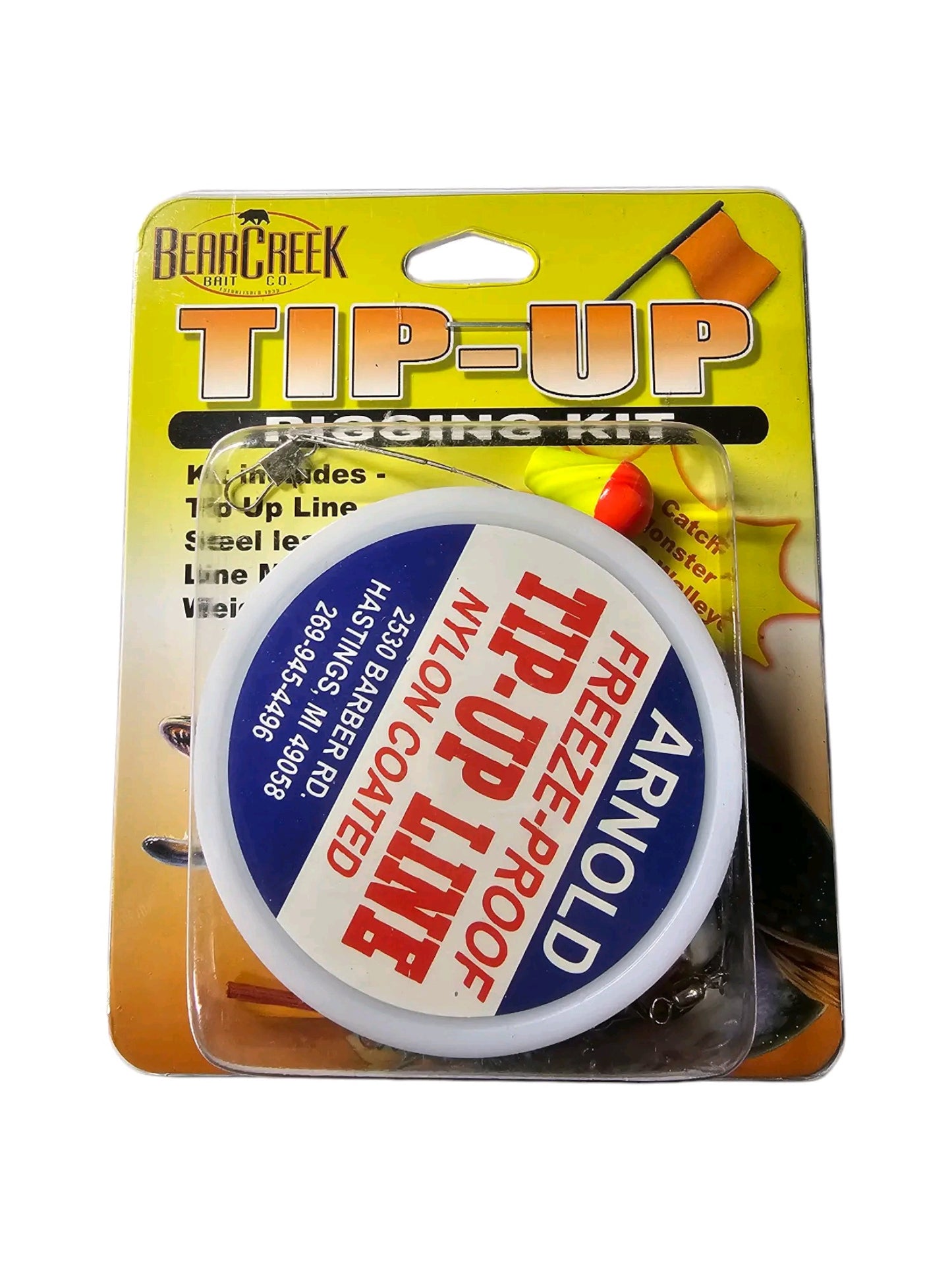 Bear Creek Tip-Up Rigging Kit for Ice Fishing