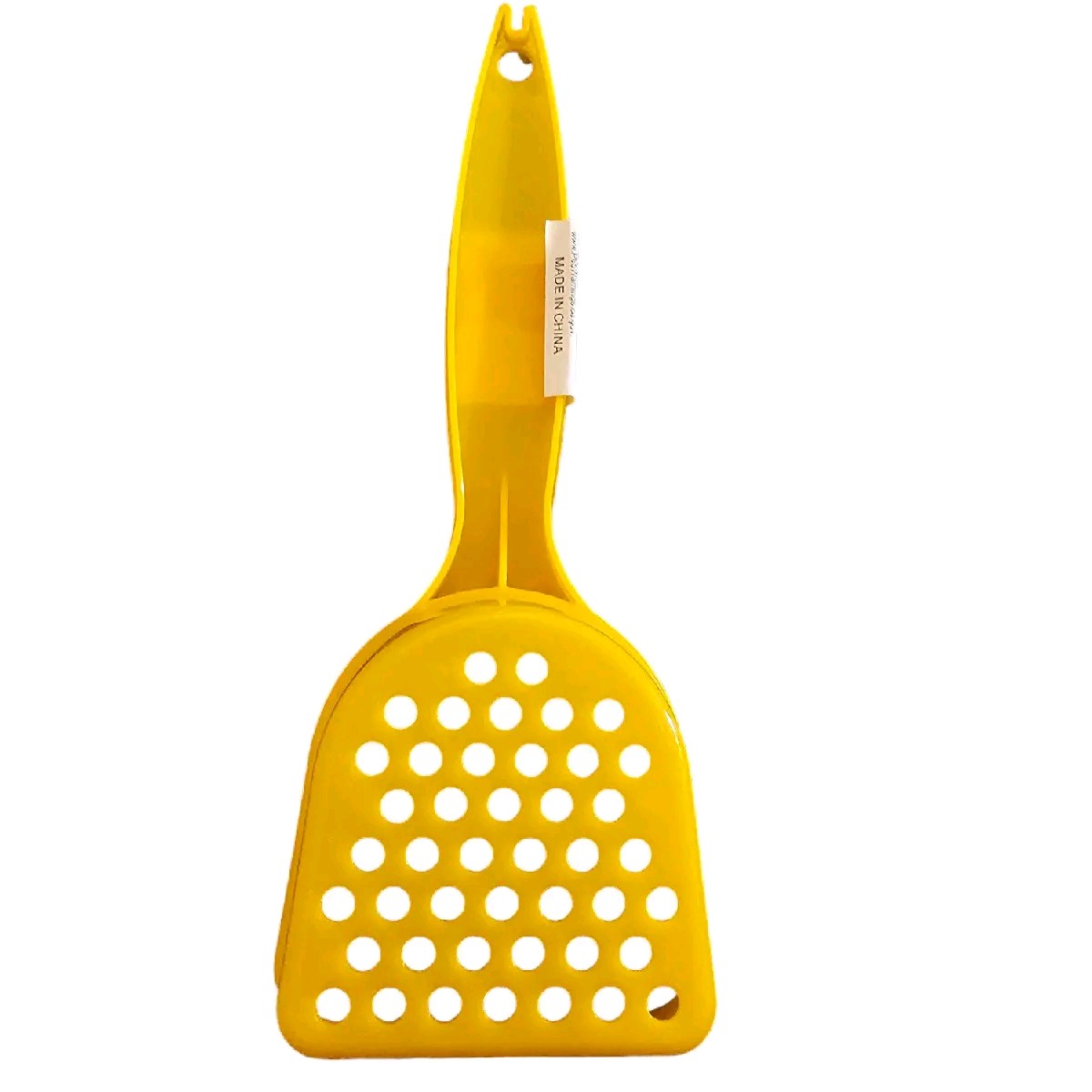 Danielson Plastic Bait Scoop - D-Shaped Basket with Drain Holes for Easy Bait Collection