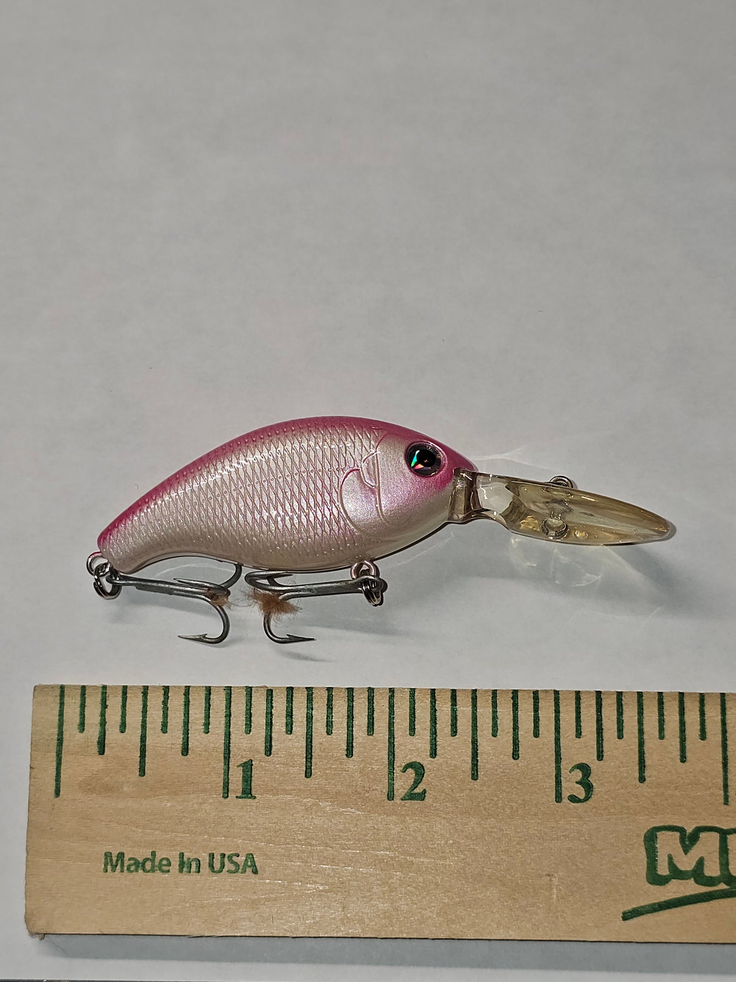 Pink/White Crankbait