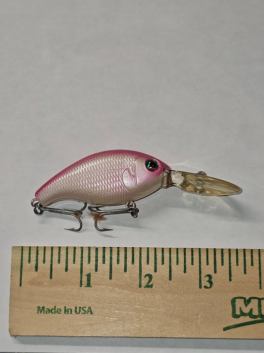 Pink/White Crankbait